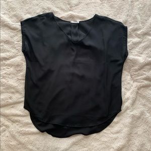 Flowy high low blouse